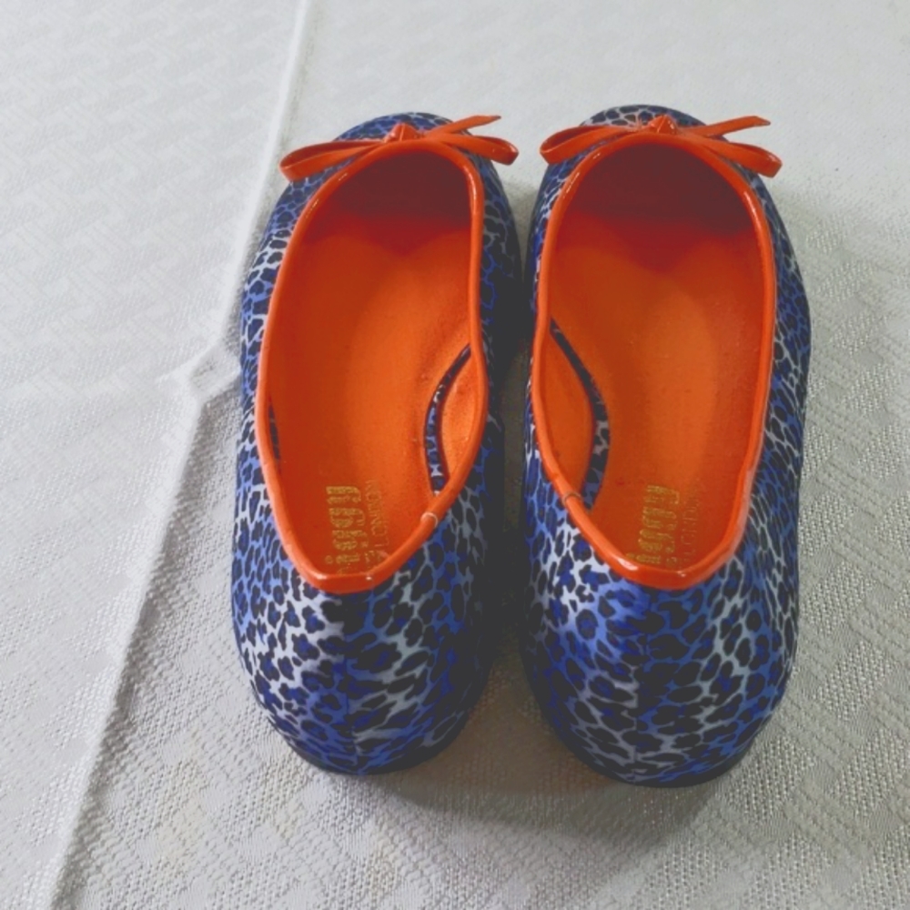 Twiggy of London animal print flats 7.5 Wide - Picture 4 of 9